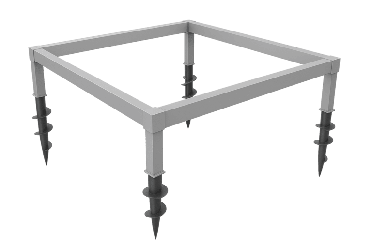Свайно-винтовой фундамент в Воронеже